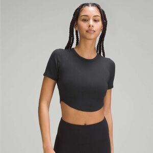 Lululemon Hold Tight Black Crop Top